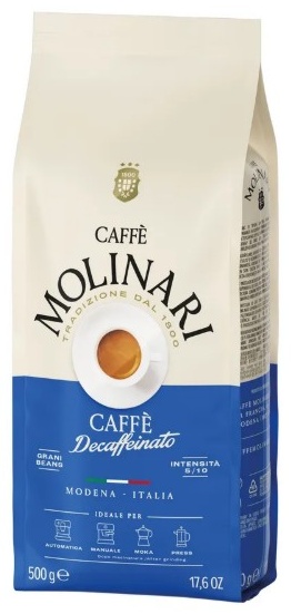 Molinari bezkof. - 500 g, zrno
