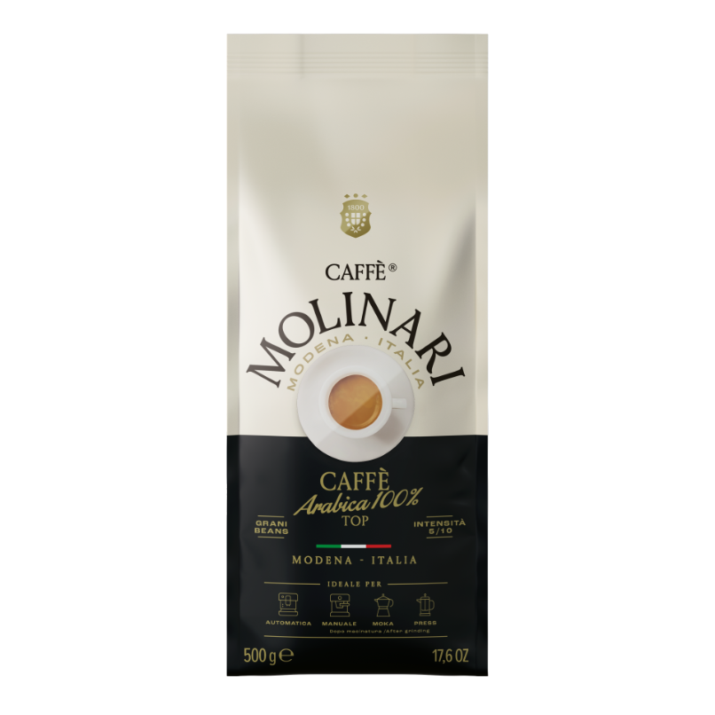 Molinari 100% Arabica - 0,5kg, zrno