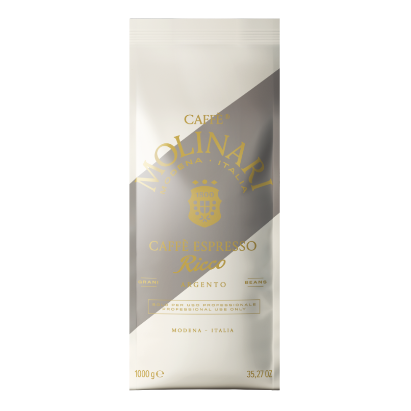 Caffé Molinari Ricco Argento 1kg, zrno