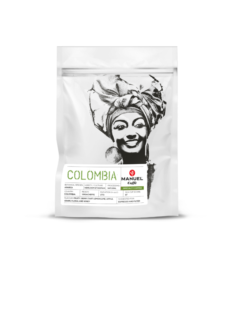 Káva Manuel Colombia - 250g, zrno