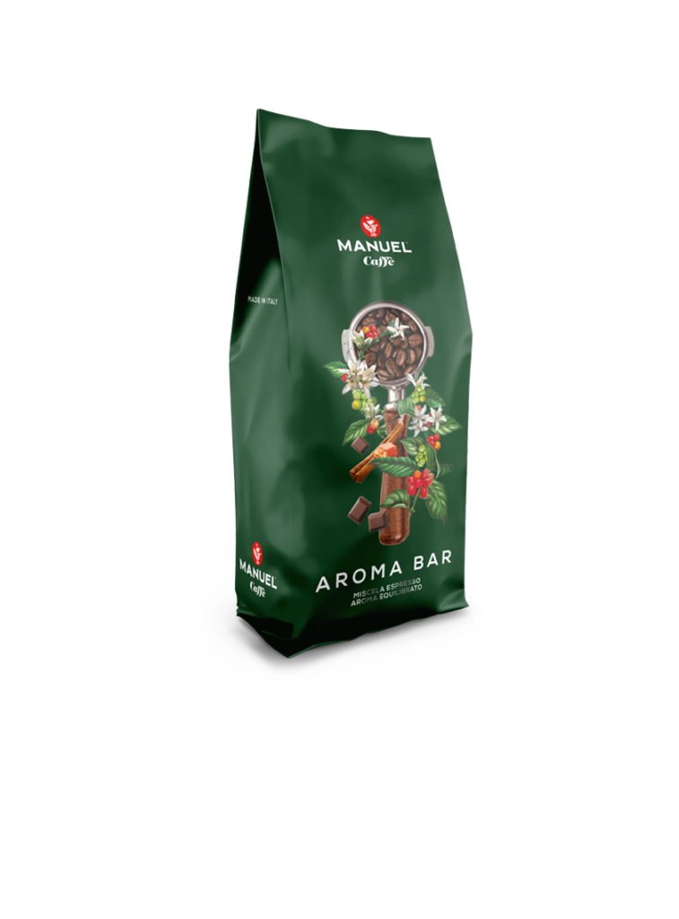 Káva Manuel Aroma Bar - 1kg, zrno