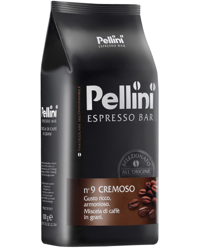 Pellini Espresso Bar Cremoso 1kg, zrno