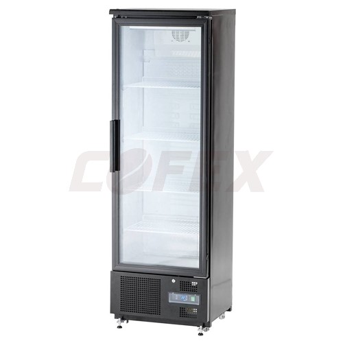 Presklená barová chladnička 2-dverová (posuvné) 490 l
